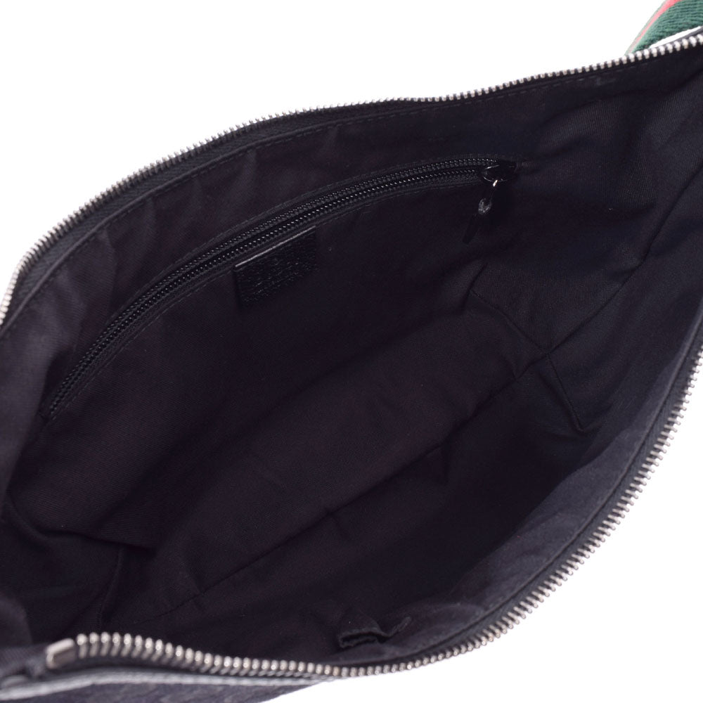 Gucci Sherry Line Black Unex GG Canvas canvas shoulder bag Gucci Sherry Line Black Unex GG Canvas canvas shoulder bag