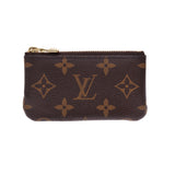 LOUIS VUITTON ルイヴィトンポシェット・クレ 
 14145 ブラウン ユニセックス モノグラムキャンバス コインケース
 M62650 
 中古