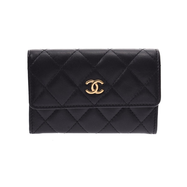 【美品】CHANEL シャネル 名刺入れ マトラッセ ブラック ラムスキン 楽天市場】CHANEL シャネル 名刺入れブラック レッド スムース
