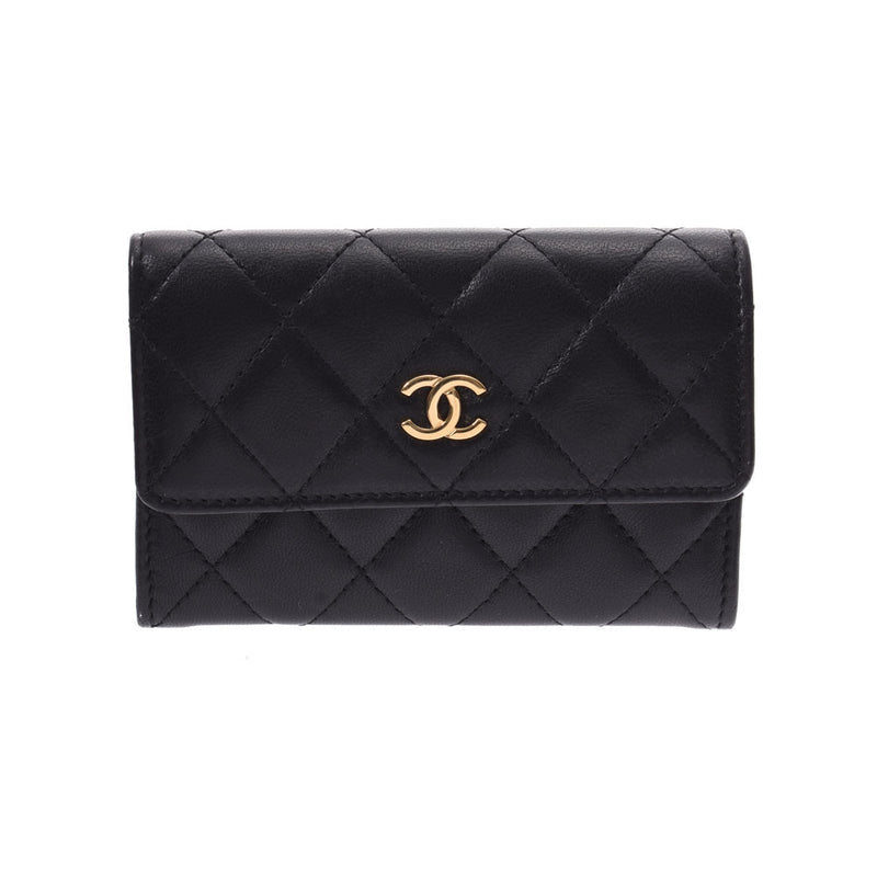 名刺入れ/定期入れ☆CHANEL シャネル マトラッセ ラム カードケース ...