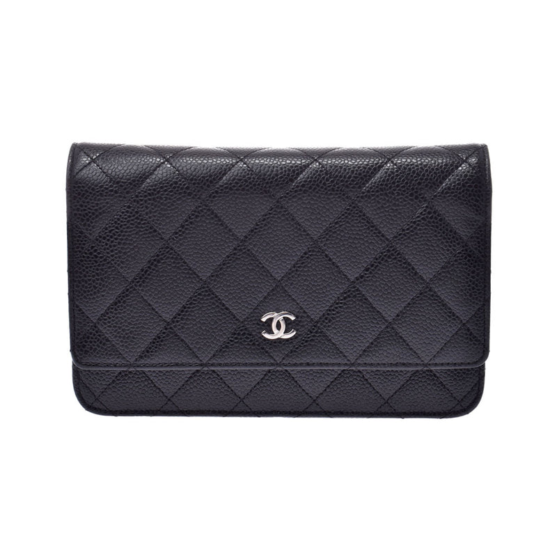 レディース新品 CHANEL シャネル マトラッセ ブラック チェーン ...