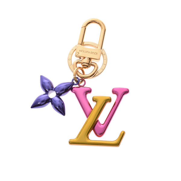 Louis Vuitton Louis vuitre LV new wave 2 key holder multi color Unisex charm m67808