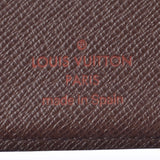 14137 LOUIS VUITTON ルイヴィトンポルトフォイユヴィエノワ new model N61676 brown unisex folio wallet N61676 is used