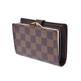 14137 LOUIS VUITTON ルイヴィトンポルトフォイユヴィエノワ new model N61676 brown unisex folio wallet N61676 is used