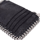 Stella McCartney Coin Purse with Stella McCartney Falabella Card Pocket Black Silver Hardware Ladies Coin Case Used