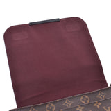 LOUIS VUITTON Louis Vuitton Macassar District PM 14145 Brown Men's Monogram Canvas Shoulder Bag M40935 Used