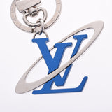 LOUIS VUITTON Louis Vuitton portlaignalclé LV initial Cosmics mircblue silver metal fittings unisex key chain MP1858 used