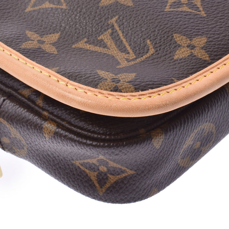 Louis Vuitton Bum Bag Bosfall 14145 Brown Unisex Monogram Canvas