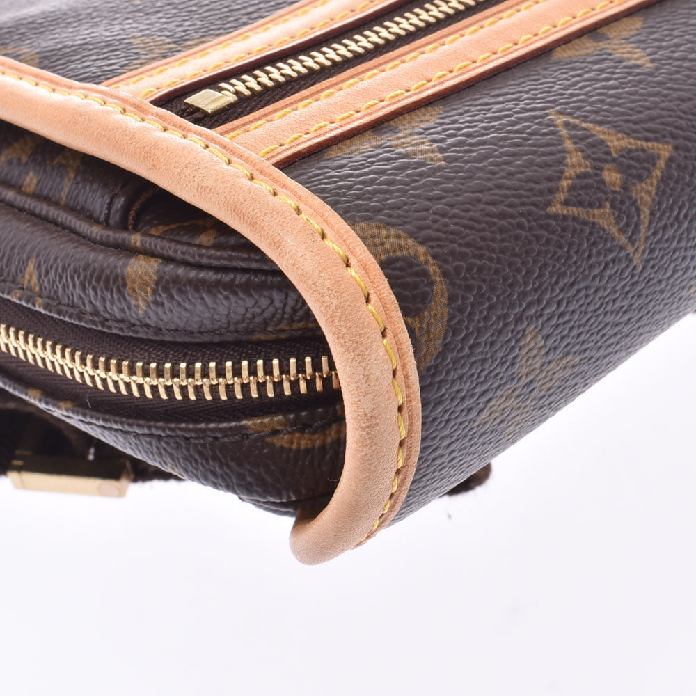 ルイヴィトンバムバッグ ボスフォール 14145 ブラウン ユニセックス モノグラムキャンバス ウエストバッグ M40108 LOUIS VUITTON  中古 – 銀蔵オンライン