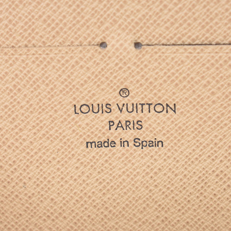 LOUIS VUITTON Louis Vuitton Azur Zippy Wallet Old White Unisex Damier Azur Canvas Long Wallet N60019 Used