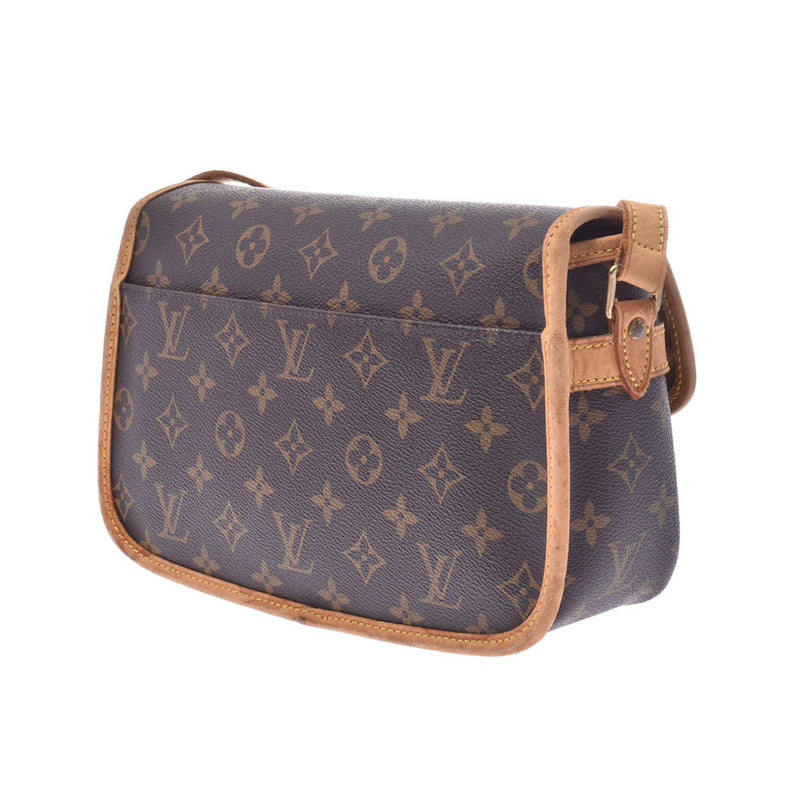 Louis Vuitton Sologne 14145 Brown Unisex Monogram Canvas Shoulder