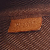 路易威登路易威登复古14145棕色女士会标帆布配件袋m51980使用