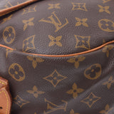 LOUIS VUITTON Louismür, 35, monogram, brown, unicustic, canvas shoulder bag, M42254, used.