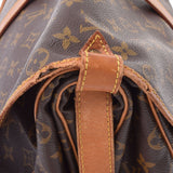 LOUIS VUITTON Louismür, 35, monogram, brown, unicustic, canvas shoulder bag, M42254, used.