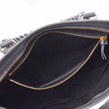 BALENCIAGA バレンシアガクラシックシティ S gray gold metal fittings Lady's leather 2WAY bag A rank used silver storehouse