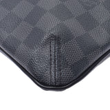 LOUIS VUITTON Louis Vuitton Graffiti Thomas Damier Black/Grey Men's Damier Graffiti Canvas Shoulder Bag N58028 Used