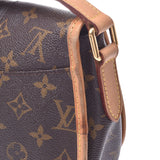 LOUIS VUITTON ルイヴィトンメニルモンタン PM monogram brown Lady's monogram canvas shoulder bag M40474 is used