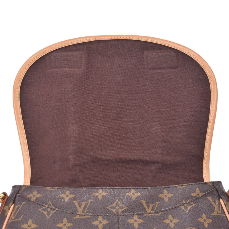 LOUIS VUITTON ルイヴィトンメニルモンタン PM monogram brown Lady's monogram canvas shoulder bag M40474 is used