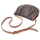 LOUIS VUITTON ルイヴィトンメニルモンタン PM monogram brown Lady's monogram canvas shoulder bag M40474 is used