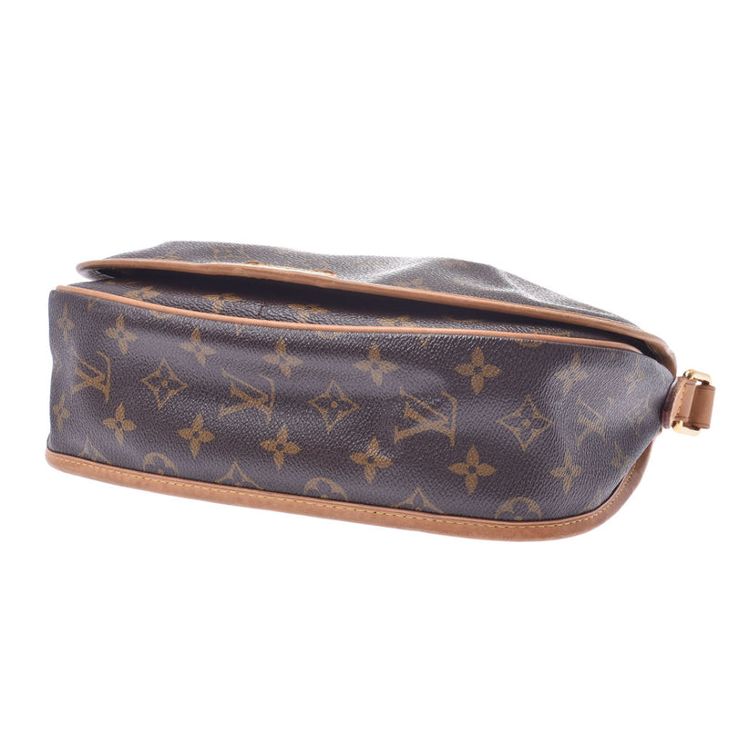 LOUIS VUITTON ルイヴィトンメニルモンタン PM monogram brown Lady's monogram canvas shoulder bag M40474 is used