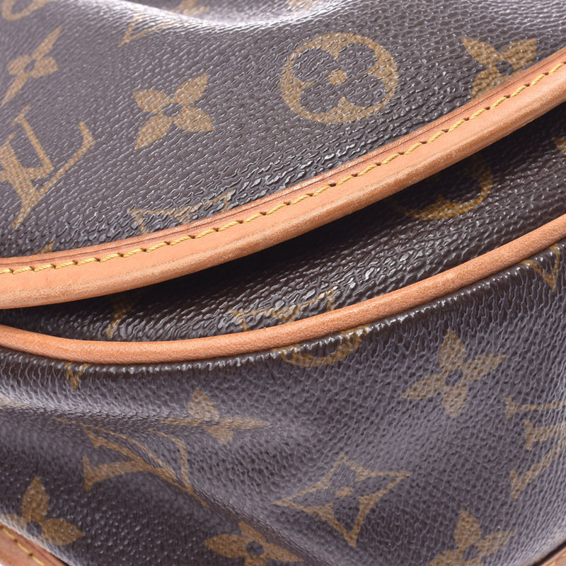 LOUIS VUITTON ルイヴィトンメニルモンタン PM monogram brown Lady's monogram canvas shoulder bag M40474 is used