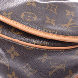 LOUIS VUITTON ルイヴィトンメニルモンタン PM monogram brown Lady's monogram canvas shoulder bag M40474 is used