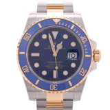 ROLEX Rolex [cash special price] Submariner blue bezel 116613LB men's YG/SS watch automatic winding blue dial unused Ginzo