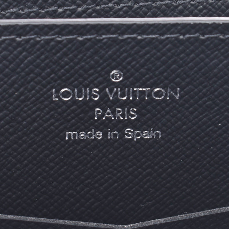 LOUIS VUITTON Louis Vuitton Taiga Zippy XL Clutch Bag Black M44275 Unisex Leather Long Wallet AB Rank Used Ginzo