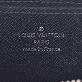 LOUIS VUITTON Louis Vuitton Taiga Zippy Coin Purse Black M30511 Men's Leather Coin Case AB Rank Used Ginzo