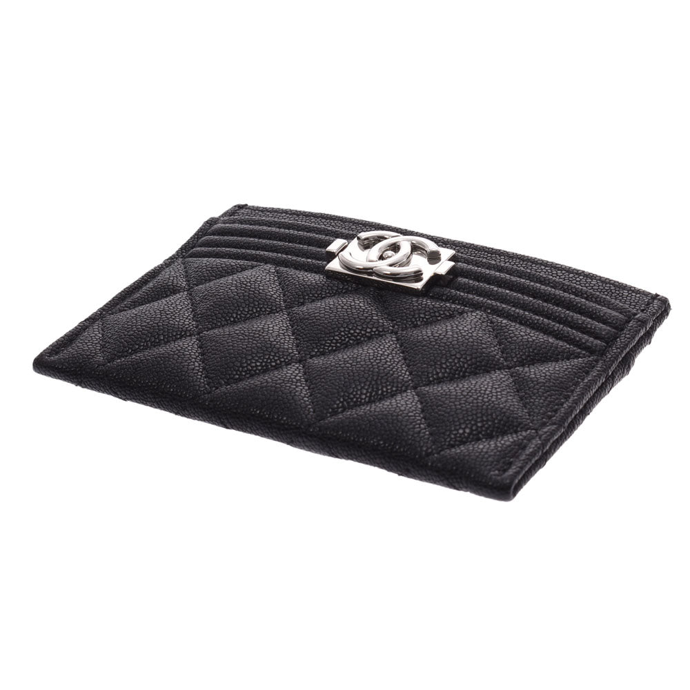 シャネルボーイシャネル 黒 レディース カードケース CHANEL – 銀蔵