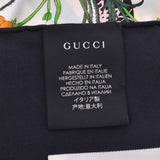 GUCCI Gucci Snake Motif 90×90cm Black/White/Multicolor Women's 100% Silk Scarf Unused Ginzo