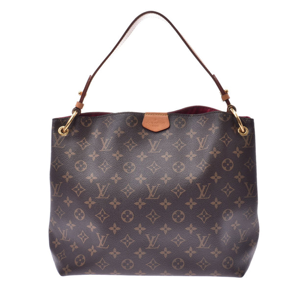 LOUIS VUITTON Louis Vuitton Monogram Grace Huff PM One Shoulder Bag Pivowanne M43700 Ladies Monogram Canvas Shoulder Bag B Rank Used Ginzo