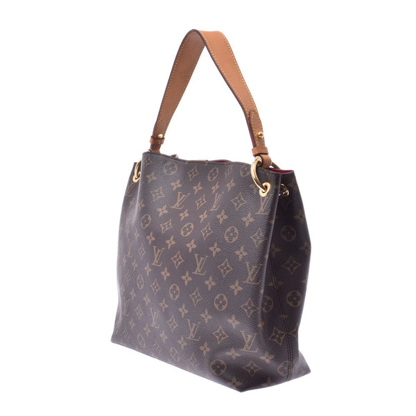 LOUIS VUITTON Louis Vuitton Monogram Grace Huff PM One Shoulder Bag Pivowanne M43700 Ladies Monogram Canvas Shoulder Bag B Rank Used Ginzo