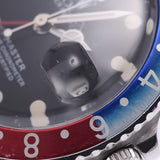 ROLEX Rolex GMT Master Red Blue Bezel Pepsi 16750 Men's SS Watch Automatic Winding Black Dial B Rank Used Ginzo