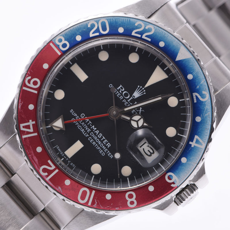 ロレックスGMTマスター 赤青ベゼル ペプシ メンズ 腕時計 16750 ROLEX 中古 – 銀蔵オンライン