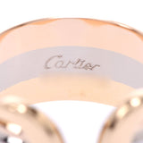 CARTIER カルティエ 2Cリング スリーカラー #50 8号 レディース K18YG/WG/PG リング・指輪 Aランク 中古 銀蔵