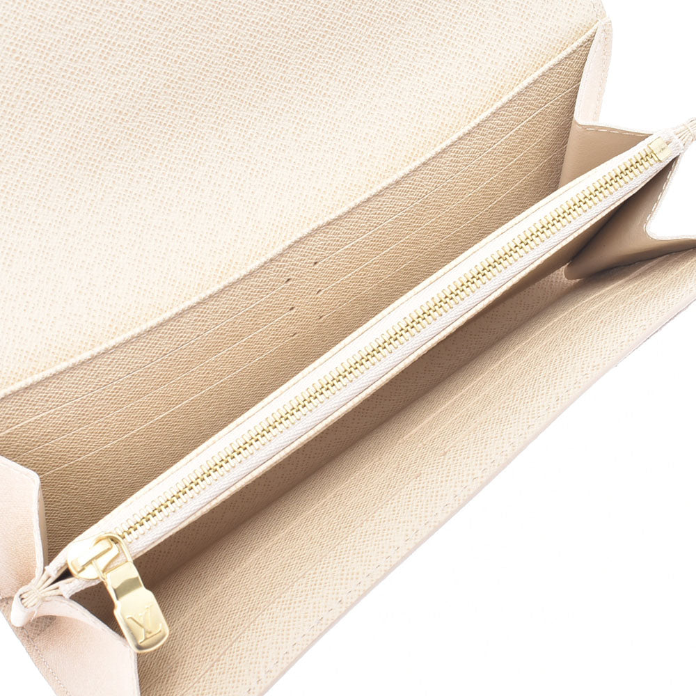 ルイヴィトンアズール ポルトフォイユサラ 14137 白 ユニセックス