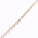 TIFFANY & Co. Tiffany Crucity Foam 5P Diamond Ladies PT950/K18YG/Diamond Necklace A Rank Used Ginzo