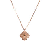 Van Cleef & Arpels Van Cleef & Arpels Sweet Alhambra Ladies K18PG Necklace A Rank Used Ginzo