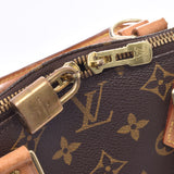 LOUIS VUITTON Louis Vuitton Monogram Alma Old Model Brown M53151 Ladies Monogram Canvas Handbag B Rank Used Ginzo