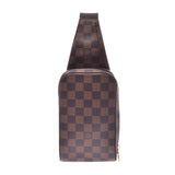 LOUIS VUITTON Louis Vuitton Damier Jeronimos New Body Bag Brown N51994 Unisex Damier Canvas Shoulder Bag A Rank Used Ginzo