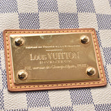 LOUIS VUITTON Louis Vuitton Damier Azur Galiera PM White N55215 Ladies Damier Azur Canvas Shoulder Bag AB Rank Used Ginzo