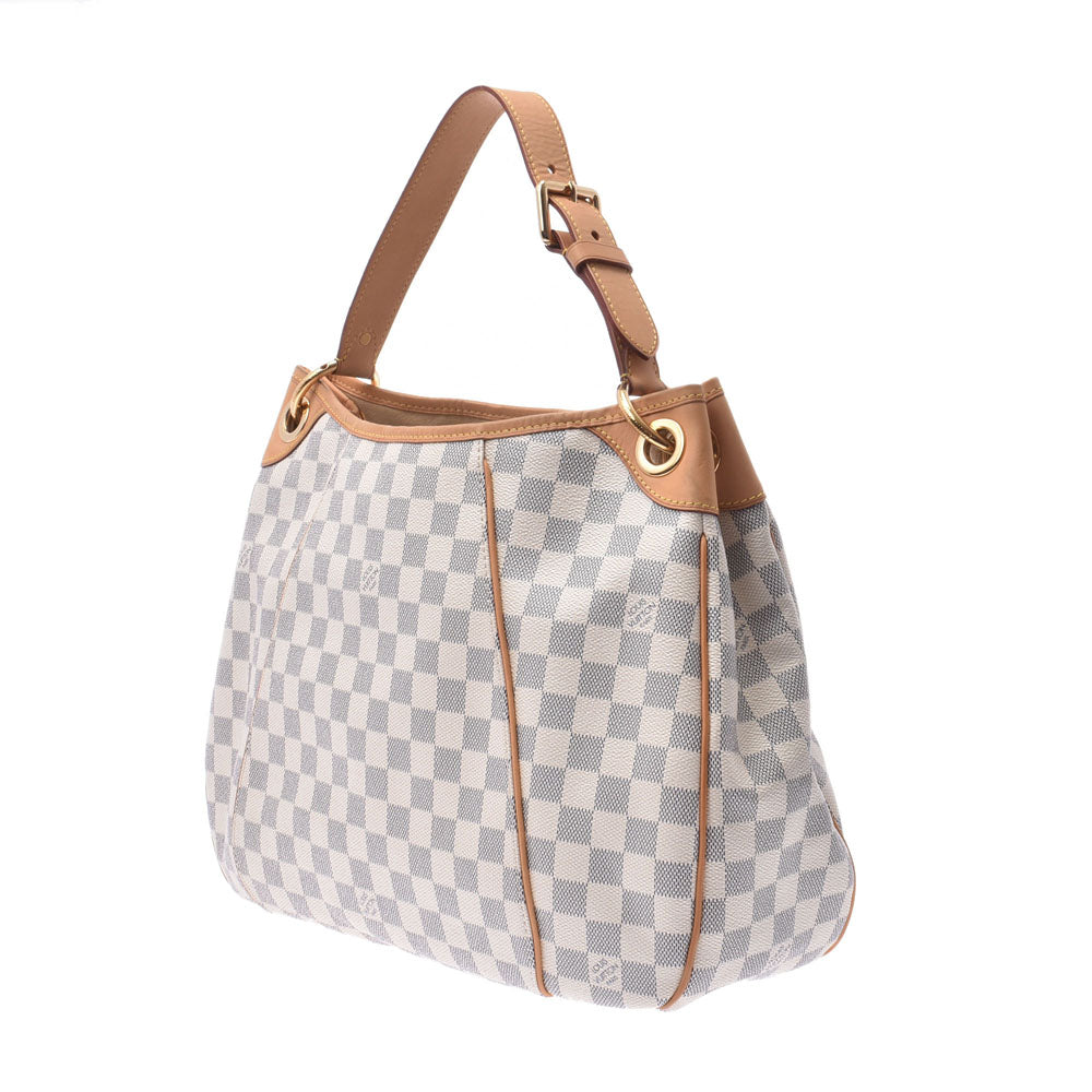 LOUIS VUITTON ルイヴィトン ダミエ アズール ガリエラPM 白 N55215 レディース ダミエアズールキャンバス ショルダーバッグ  ABランク 中古 - Thebuildteam