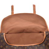 LOUIS VUITTON ルイヴィトン モノグラム ソミュール43 ブラウン M42252 ユニセックス モノグラムキャンバス ショルダーバッグ Bランク 中古 銀蔵