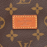 LOUIS VUITTON ルイヴィトン モノグラム ソミュール43 ブラウン M42252 ユニセックス モノグラムキャンバス ショルダーバッグ Bランク 中古 銀蔵