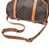 LOUIS VUITTON ルイヴィトン モノグラム ソミュール43 ブラウン M42252 ユニセックス モノグラムキャンバス ショルダーバッグ Bランク 中古 銀蔵