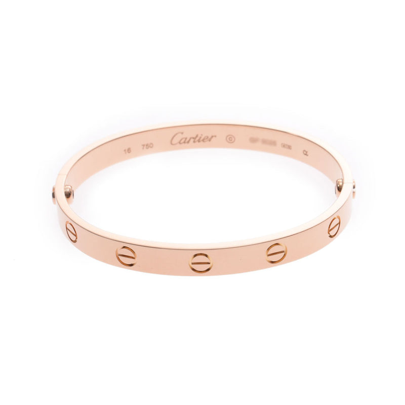 Cartier Love Small Bracelet K18Pg Pink Gold