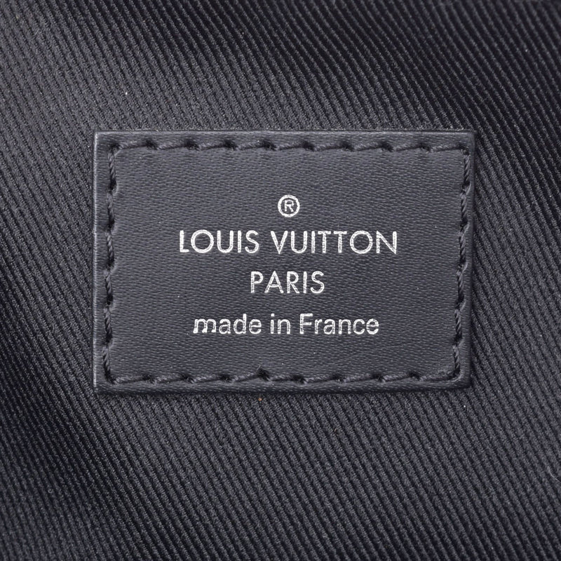 ●“路易斯·维顿=路易·维顿=单图简介解析器=黑色/灰色M40566 =男子皮革商业袋B级=二手银底物
