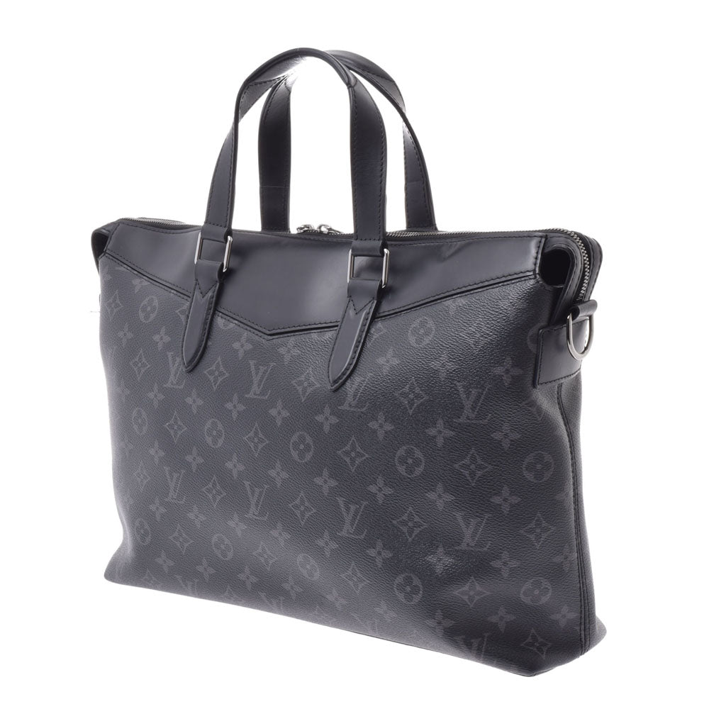 ルイヴィトンブリーフケース エクスプローラー 14145 ブラック/グレー メンズ レザー ビジネスバッグ M40566 LOUIS VUITTON  中古 – 銀蔵オンライン