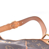 LOUIS VUITTON ルイヴィトン モノグラム ガリエラPM ブラウン M56382 レディース モノグラムキャンバス ショルダーバッグ Bランク 中古 銀蔵